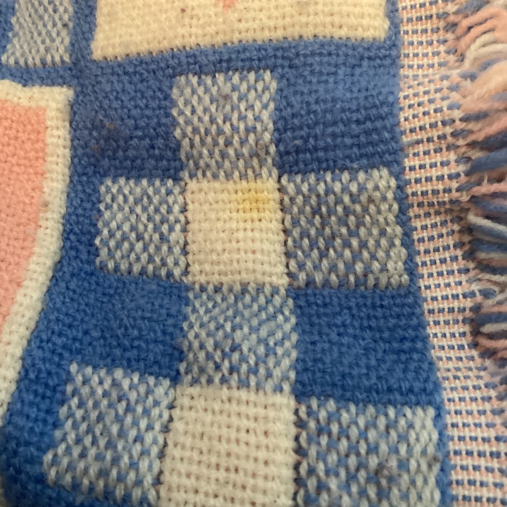 Vintage Disney Baby Babies Blanket Throw - Picture 5 of 6